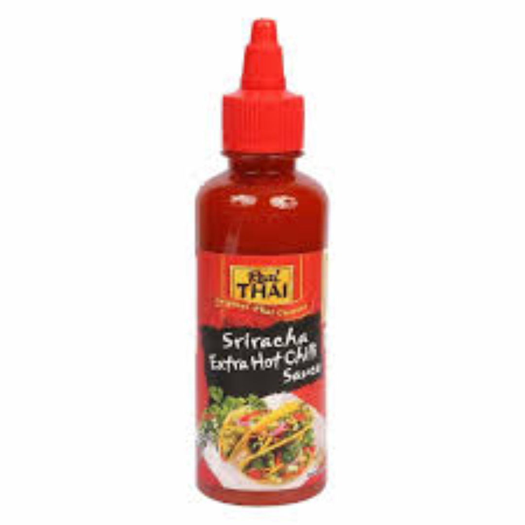 REAL THAI SRIRACHA EXTRA HOT CHILLI SAUCE 235ML